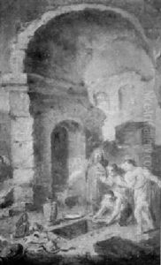 Schatzgraber In Romischen Ruinen