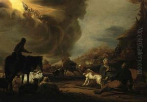 Annuncio Ai Pastori by Jan van Ossenbeeck
