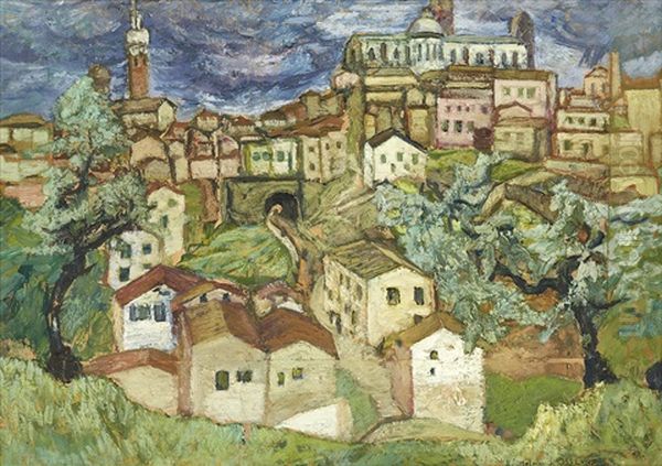 Siena. Stadsbild - view 1
