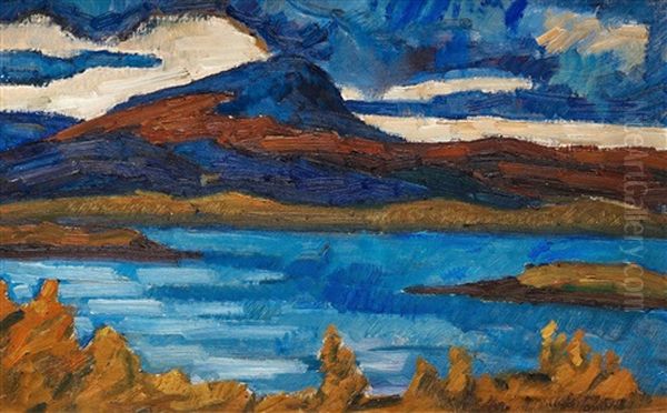 Marsfjallen, Scene From The South Of Lappland In The North Of Sweden - view 1