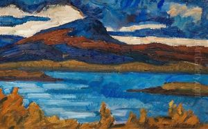 Marsfjallen, Scene From The South Of Lappland In The North Of Sweden by Helmer Osslund
