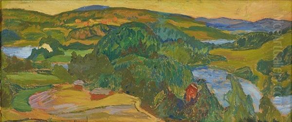 Sommarkvall Angerman Alven - view 1