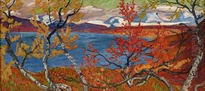 Hostdag I Torne Trask by Helmer Osslund