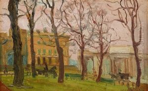 Vid Hyde Park (london) by Helmer Osslund