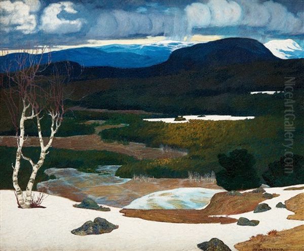 Spring In A Northern Landscape - view 1