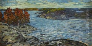 Skargardslandskap by Helmer Osslund