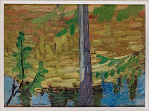 Speglingar, Vid Myren by Helmer Osslund
