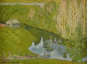 Varlandskap, Granvag - Osteras by Helmer Osslund