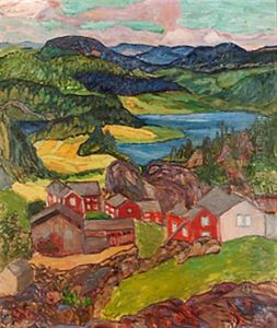 Sommardag (nordingra) by Helmer Osslund