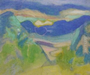 Norrlandskt Varlandskap by Helmer Osslund