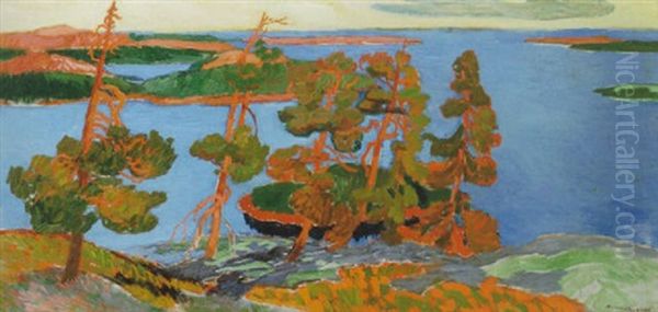 Solbelysta Tallar, Nordingra - view 1