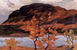 Stora Sjofallet I Hostskrud by Helmer Osslund