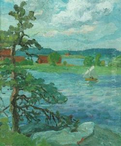 Sommarmotiv Fran Fjaderholmarna Sommarmotiv Fran Fjaderholmarna