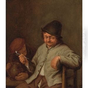 Smoker In A Tavern