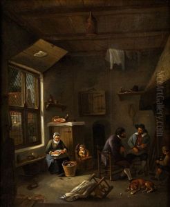 Burgerliches Interieur by Adriaen Jansz van Ostade