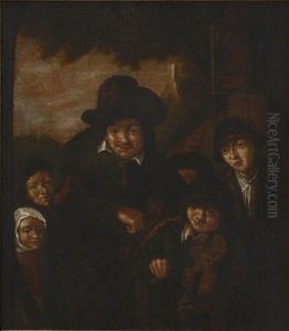 Musiciens Ambulants by Adriaen Jansz van Ostade