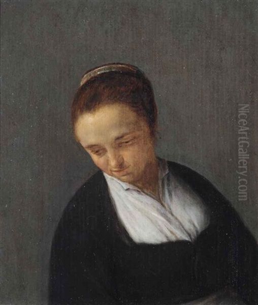 A Study Of A Seated Woman - view 1