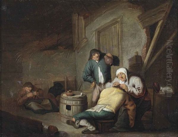 An Allegory Of Sight: An Old Woman Picking Lice - view 1