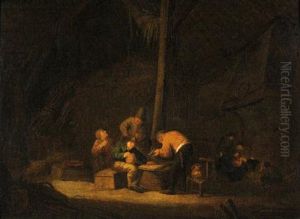 Scena Di Osteria by Adriaen Jansz van Ostade