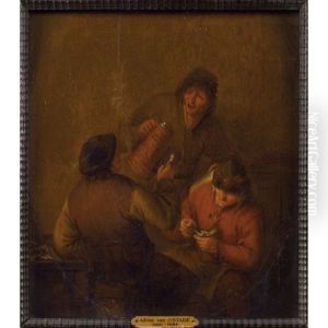 Scene De Taverne by Adriaen Jansz van Ostade