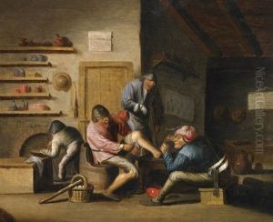 Beim Bader by Adriaen Jansz van Ostade