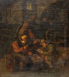 Die Kartenspieler by Adriaen Jansz van Ostade