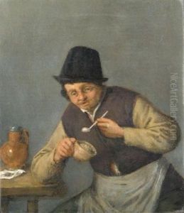 A Peasant With His Pipe by Adriaen Jansz van Ostade