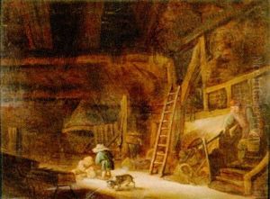Scheuneninterieur Scheuneninterieur