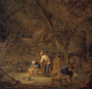 Bauern In Der Scheune Bauern In Der Scheune