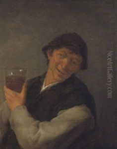 Trinkender Bauer by Adriaen Jansz van Ostade