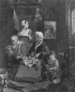 Bauerliches Interieur