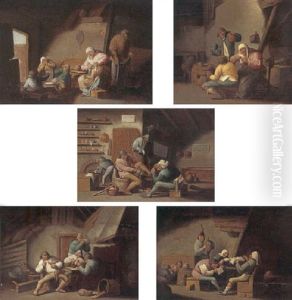 The Five Senses by Adriaen Jansz van Ostade