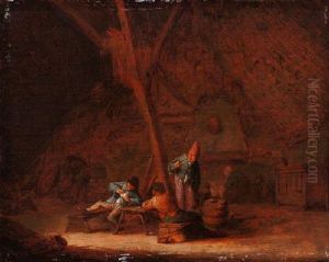 Die Kartenspieler by Adriaen Jansz van Ostade