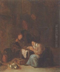 Grace Before Meat by Adriaen Jansz van Ostade
