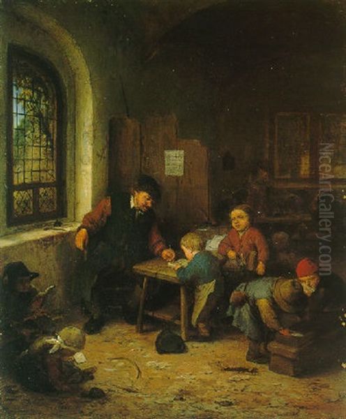 A Schoolroom Interior - view 1