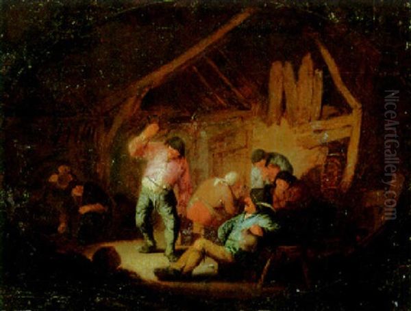 Peasants Merrymaking In An Inn - view 1