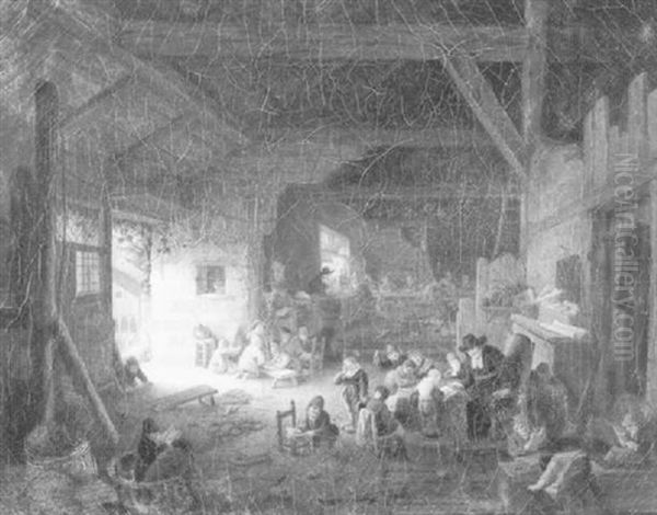 Interior With Figures - view 1