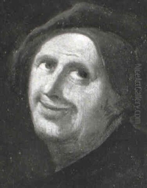 Study Of A Peasant Wearing A Red Cap - view 1