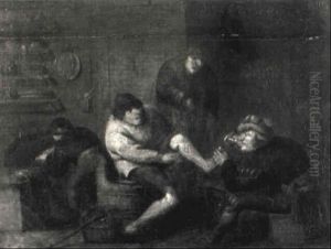 Die Fussoperation by Adriaen Jansz van Ostade