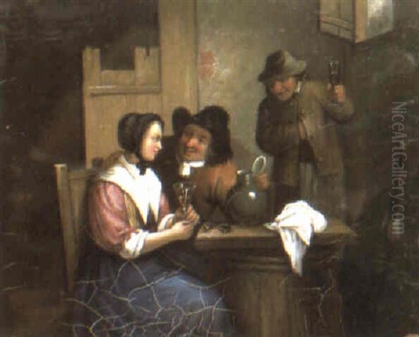 The Backgammon Players - view 1