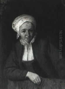Peasant Woman At A Window by Adriaen Jansz van Ostade