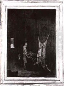 Le Porc Ecorche by Adriaen Jansz van Ostade