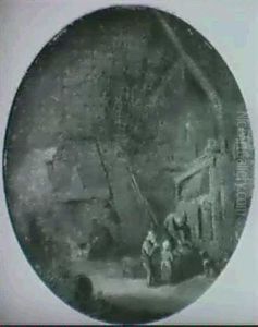 Figures In A Peasant Kitchen