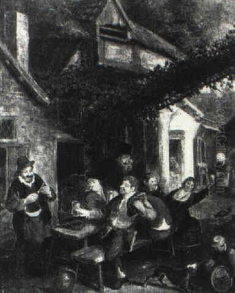 Bauern Vor Dem Wirtshaus - view 1