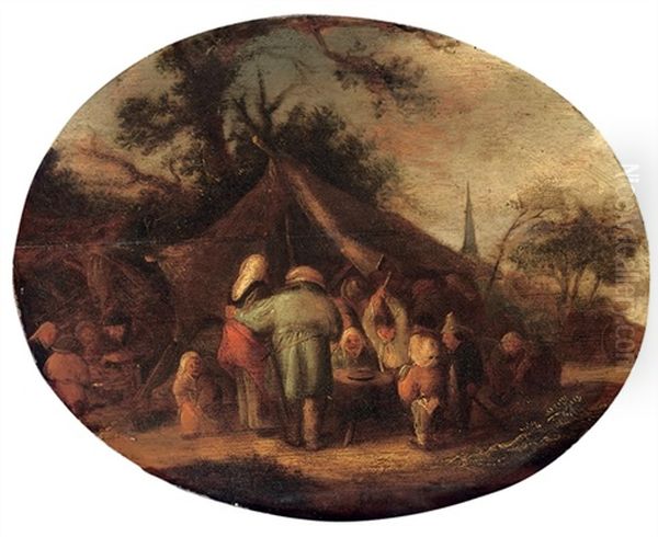 Peasants At A Kermesse - view 1
