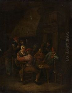 Schenkenszene by Isaac Van Ostade