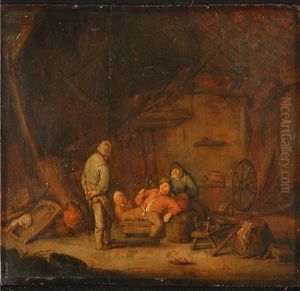 Interieur Mit Bauern Interieur Mit Bauern