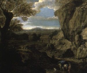 Peasants Butchering A Cow by Isaac Van Ostade