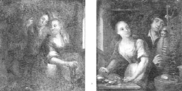Couple In Interior - view 1