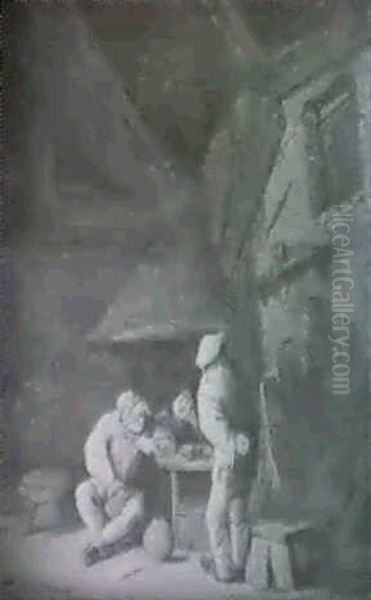 Peasants In An Interior - view 1
